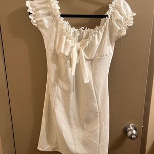 White Missguided Dress Size Large